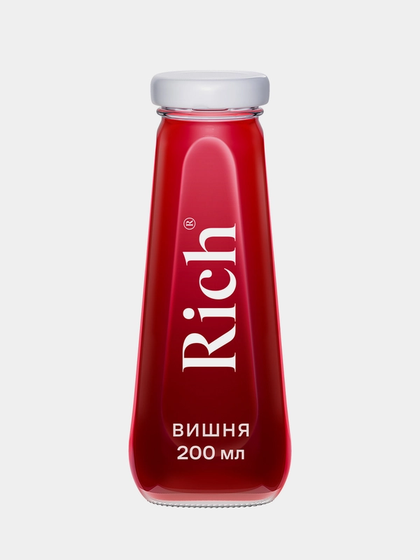 Нектар Rich Вишня, 200 мл, стекло