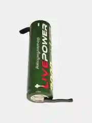 Аккумулятор Live Power 18650 1200 мАч 3,7 В с выводами для пайки