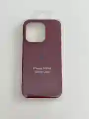 Бордовый чехол силиконовый на Iphone 14, 14Pro, 14promax, 15pro, 15, 15Promax