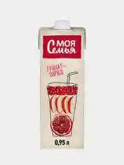Напиток сокосодержащий Моя Семья Гранат-Заряд, 950 мл
