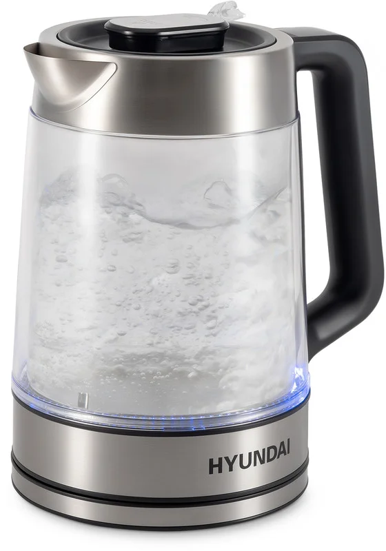 Чайник Hyundai HYK-G5607, корпус из стекла, 1.7 л, 2200 Вт