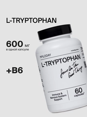 БАД к пище MOLODAY Л-Триптофан, 60 капсул, 150 мл