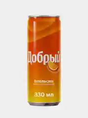 Напиток Добрый Апельсин, 330 мл, ж/б