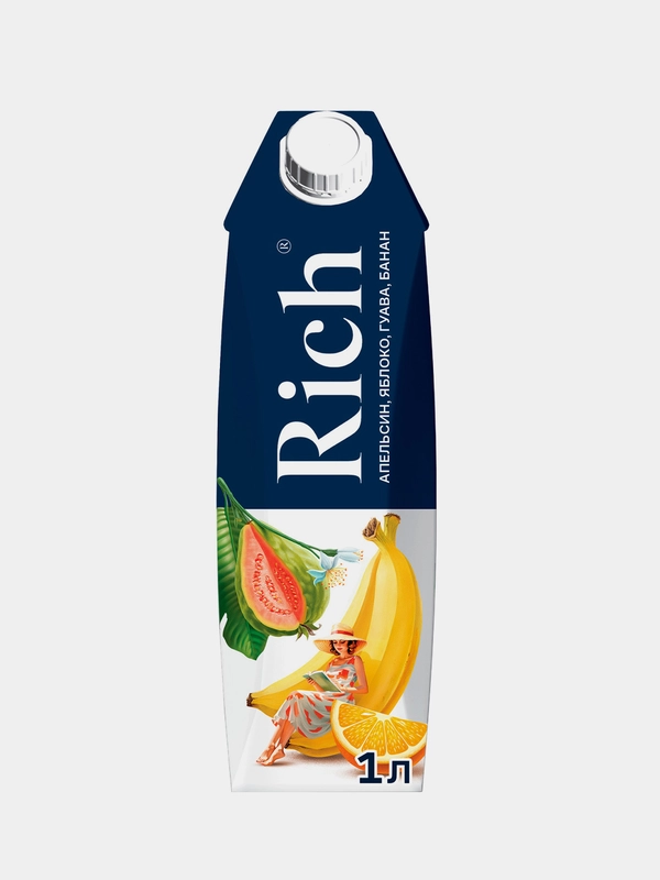 Нектар Rich Тропические фрукты, 1л