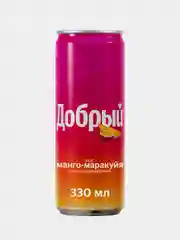 Напиток Добрый "Манго-маракуйя", 330 мл, ж/б