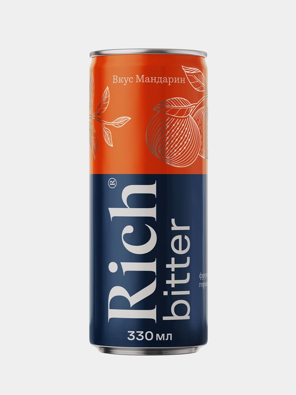 Тоник Rich bitter Мандарин, 330мл, ж/б