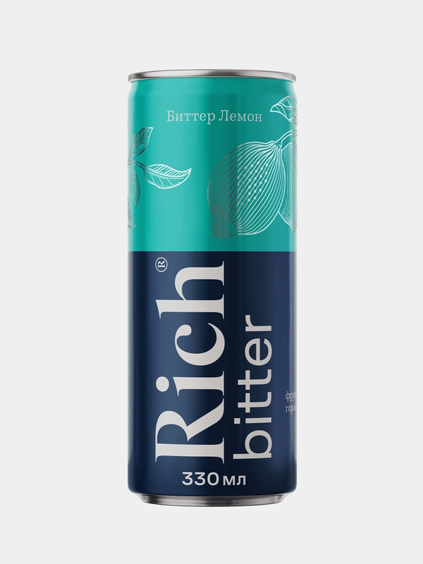 Тоник Rich bitter Лемон, 330 мл, ж/б