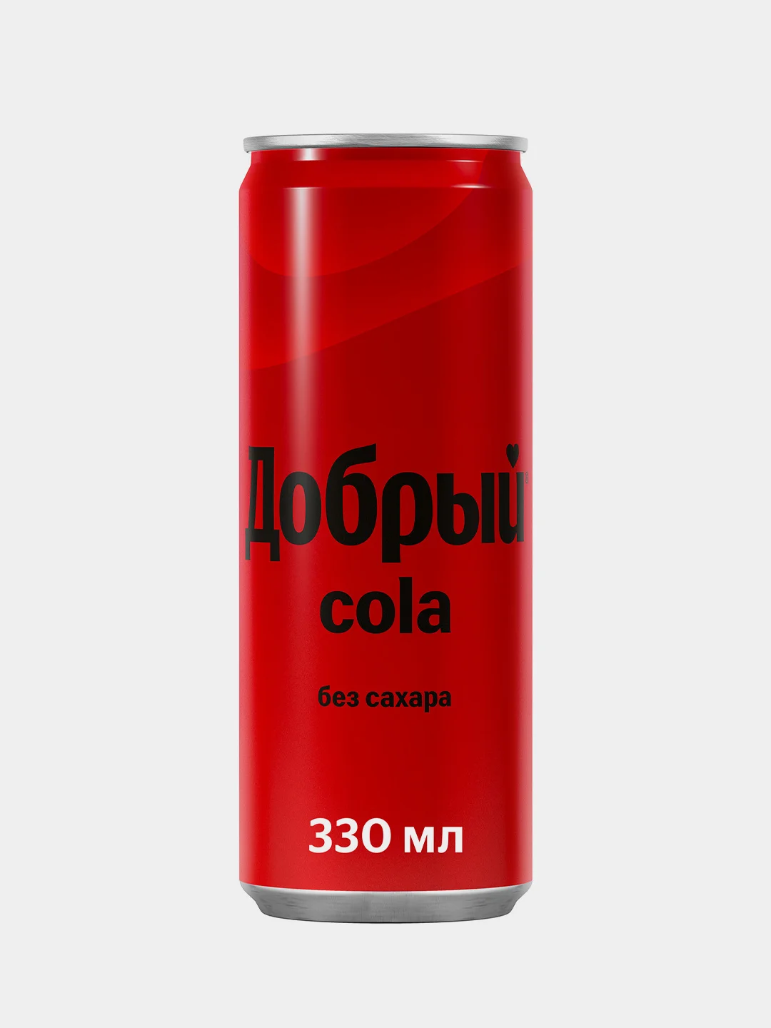 Напиток Добрый Cola, без сахара, 330 мл, ж/б