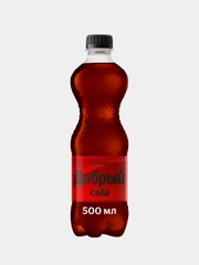 Напиток Добрый Cola, без сахара, 500мл