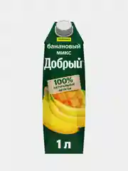 Напиток сокосодержащий Добрый Банановый микс, 1 л