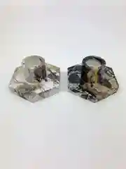 Золотой подсвечники для столовых свечей из гипса, 2 шт