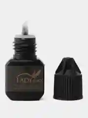 Черный клей черный, для наращивания ресниц Lady Black, в термо-пакете, для хранения