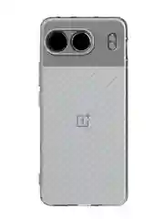 Прозрачный чехол для OnePlus Nord 4 силиконовый BROSCORP матовый/ прозрачный с бортиком защитой камер