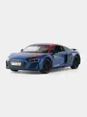 Синий масштабная модель авто 1:36 AUDI R8 Coupe 2020 спорт