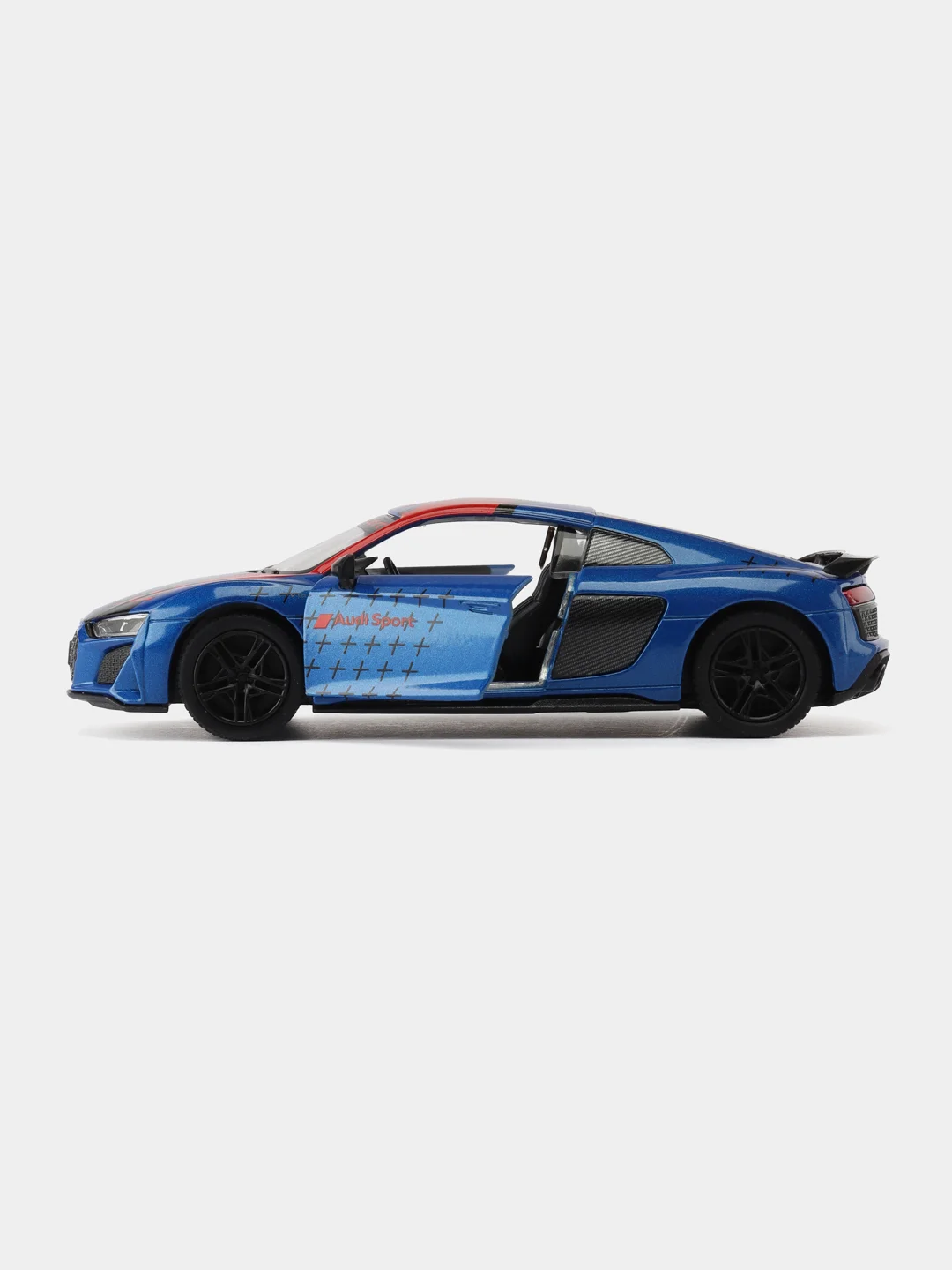 Синий масштабная модель авто 1:36 AUDI R8 Coupe 2020 спорт