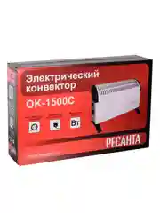 Белый конвектор обогреватель Ресанта ОК-1500С
