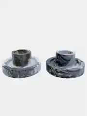 Золотой подсвечники для столовых свечей, 2 штуки