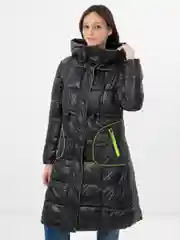 Черный куртка женская ЕВРОЗИМА