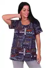 Черный футболка женская с карманами