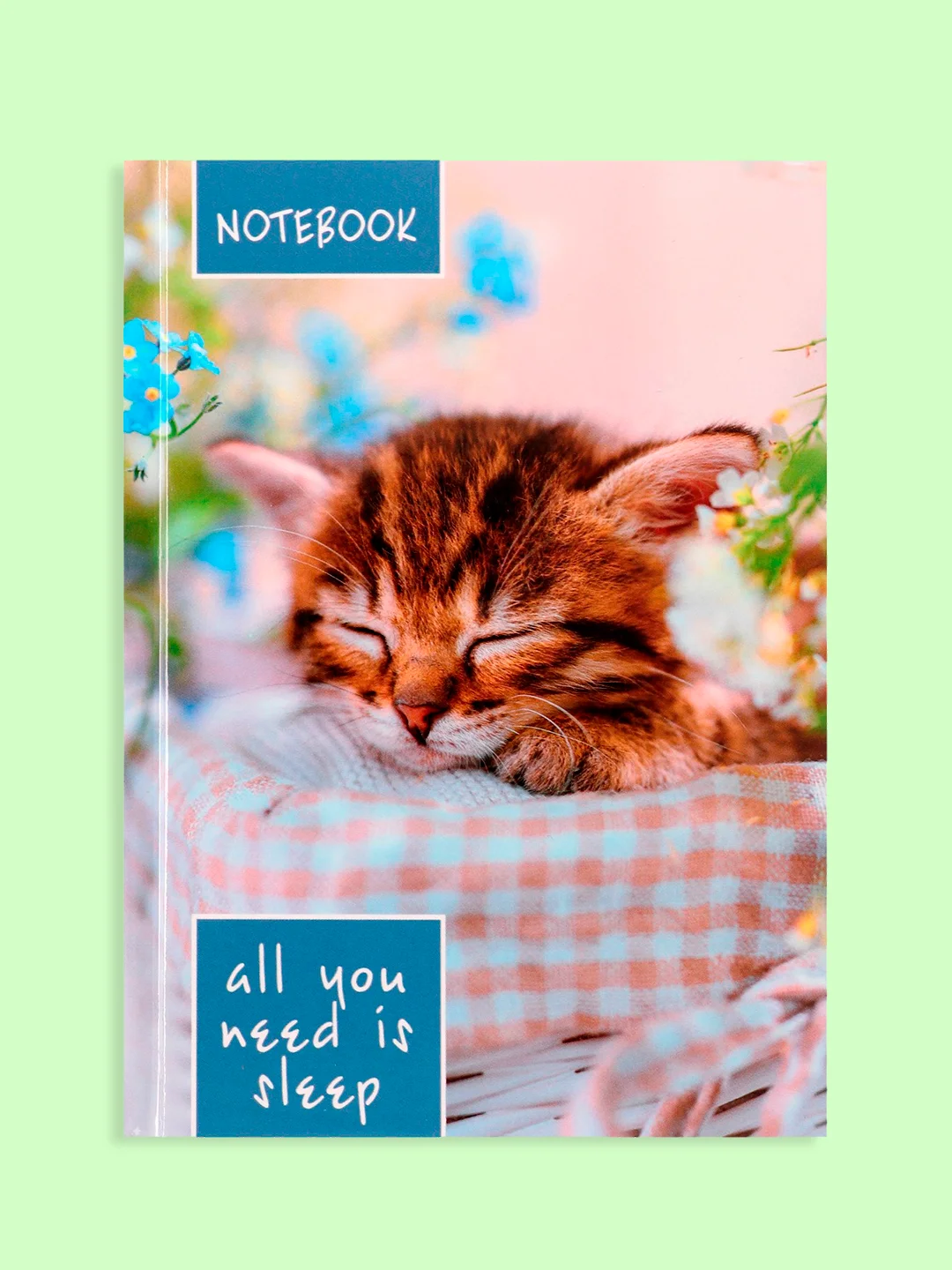 Коралловый меланж блокнот/скетчбук/ежедневник/записная книжка/смешбук/кешбук с котиками, котоблокнот