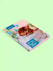 Коралловый меланж блокнот/скетчбук/ежедневник/записная книжка/смешбук/кешбук с котиками, котоблокнот