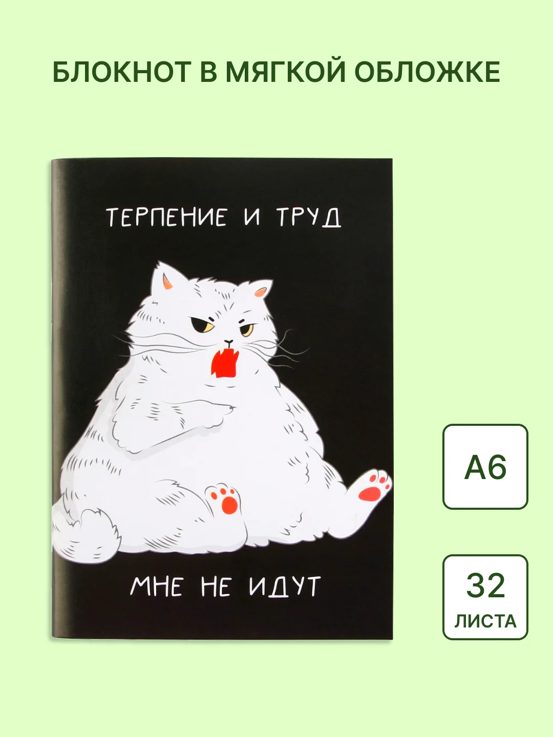 Ледяной блокнот/скетчбук/ежедневник/записная книжка/смешбук/кешбук с котиками, котоблокнот