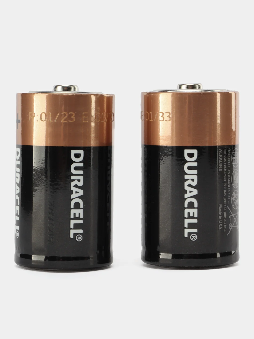 Батарейки LR20, тип D, алкалиновые