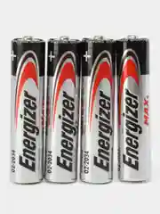 Батарейки Energizer R06 R03, пальчиковая АА, мизинчиковая ААА, алкалин дюрасел, 1, 4 штуки