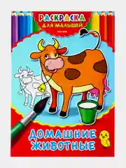 Набор детских раскрасок Prof-Press Для девочек и мальчиков, 691097, А4, 20 штук, 8 страниц