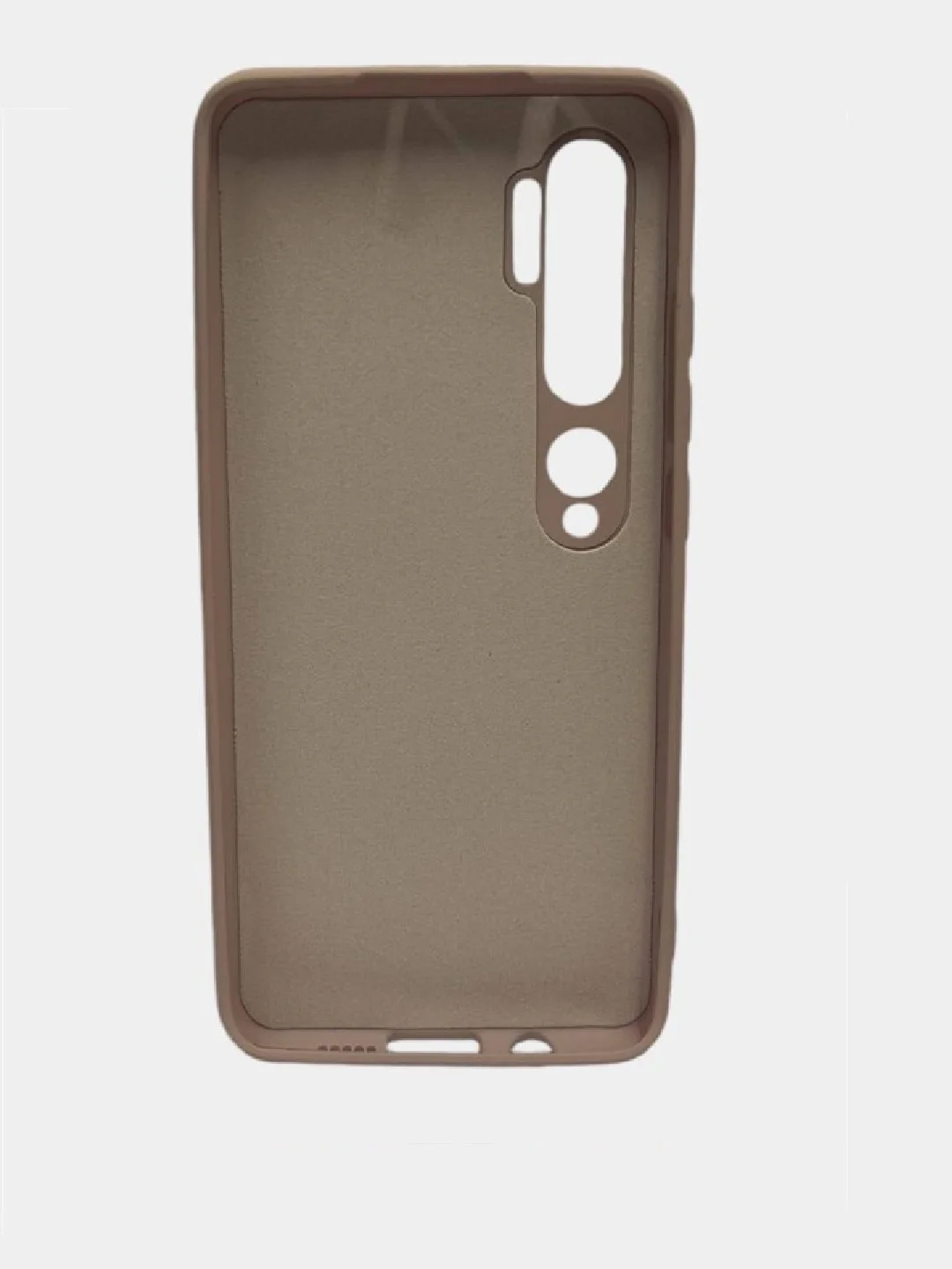 Бежевый чехол SILICONE COVER Xiaomi CC9/Pro