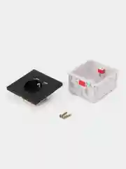 Бирюзовый розетка с USB -портами, с заземлением, белая, розетка с юсб
