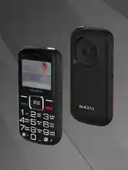 Черный мобильный телефон MAXVI B5ds