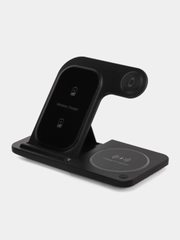 Беспроводная зарядка 3 в 1, для iPhone, iWatch, AirPods, Android