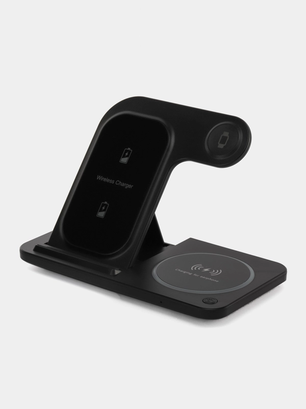 Беспроводная зарядка 3 в 1, для iPhone, iWatch, AirPods, Android