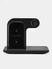 Беспроводная зарядка 3 в 1, для iPhone, iWatch, AirPods, Android