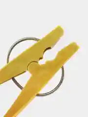Желтый прищепки бельевые хозяйственные, универсальные