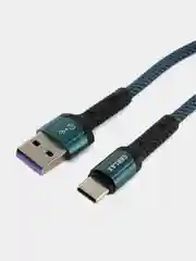 Провод type-c кабель зарядки для телефона шнур Type-c usb 6А длина 2 метра