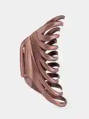 Коралловый крабик для волос большой
