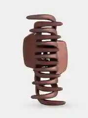 Коралловый крабик для волос каучуковый