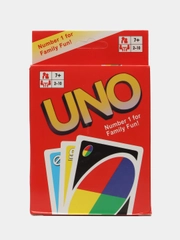 Настольная игра карты УНО (UNO) с русскими правилами