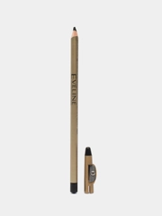 Контурный карандаш с точилкой для макияжа глаз Eveline Eyeliner pencil 2 оттенка