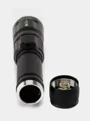 Аккумуляторный сверхяркий алюминиевый ручной фонарь с usb, линзой и магнитом