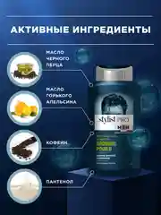 Шампунь для волос STYLIST PRO MEN Укрепляющий, 400 мл