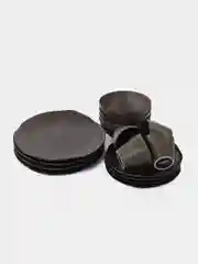 Шоколадный столовый набор на 4 персоны