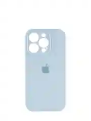 Голубой чехол силиконовый на Iphone 14, 14Pro, 14promax, 15pro, 15, 15Promax