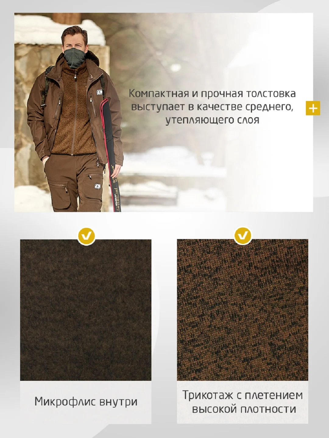 Толстовка на молнии Drake Brake GEO K1.0
