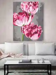 Пионы Арт Картина по номерам на холсте с подрамником 40х50 "Hobby Paint"