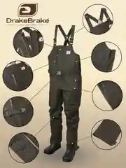 Полукомбинезон ветрозащитный Drake Brake