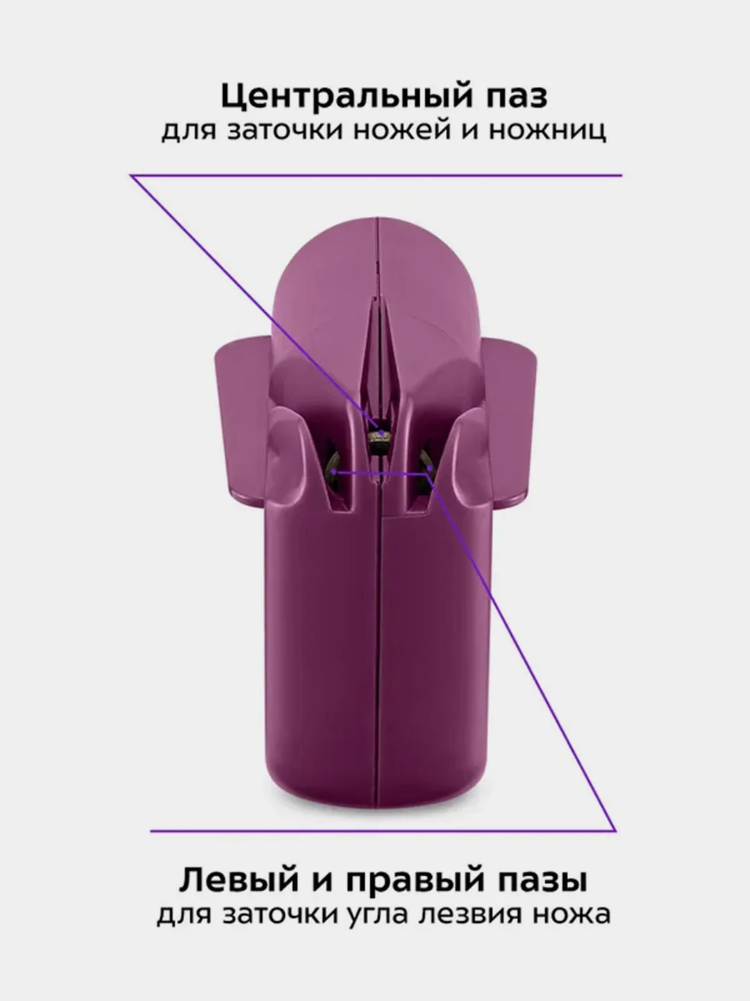 Электроточилка для ножей Kitfort КТ-6814, 6000 об/мин, 5 Вт