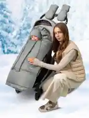 Конверт-трансформер детский зимний Amarobaby FROST, размер 85-105